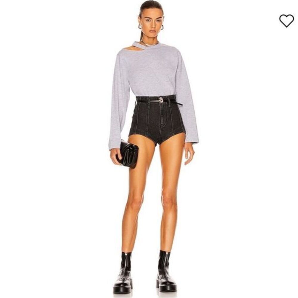 Marissa Webb Tate Long Cut Out Long Sleeve Top